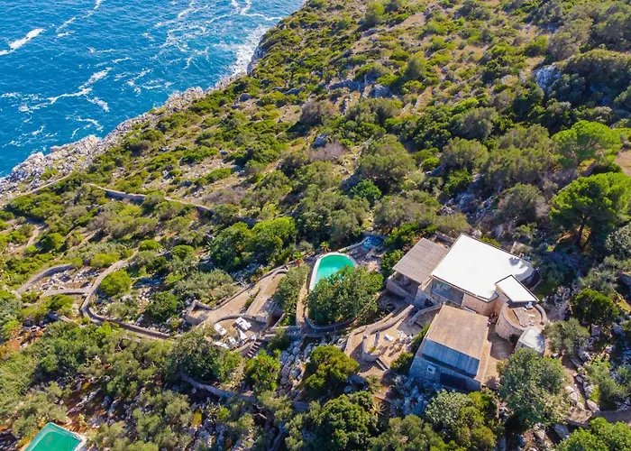 别墅 Pethra Maris Private Pool Corsano (Apulia)